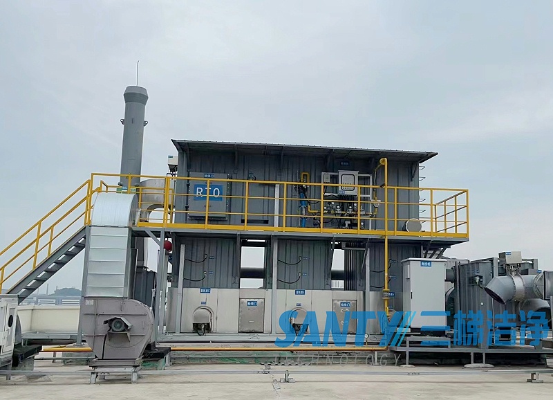 三梯環境 RTO蓄熱式焚燒爐