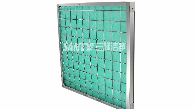 耐高溫玻璃纖維棉過濾器三梯環境